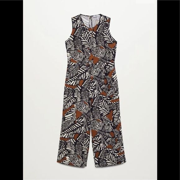 XXL - 16/18 - Mango - printed jumpsuit - Picture 1 of 15